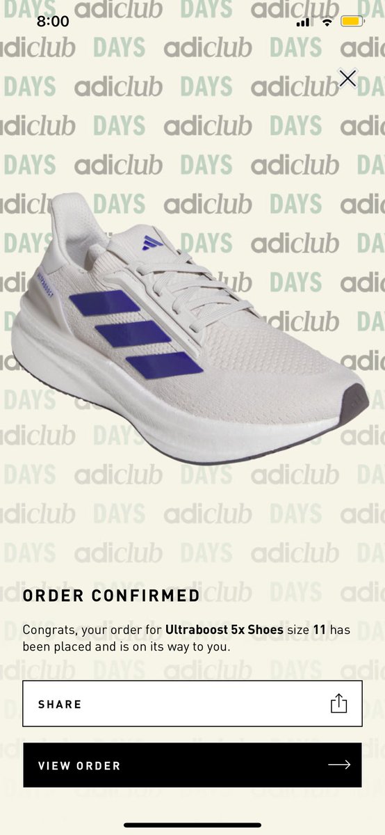NinjaPicante's tweet photo. New gym shoes for free 99 😁 @snkr_twitr #adiclub #adiclubdays #adidas https://t.co/wCOsZNEOag