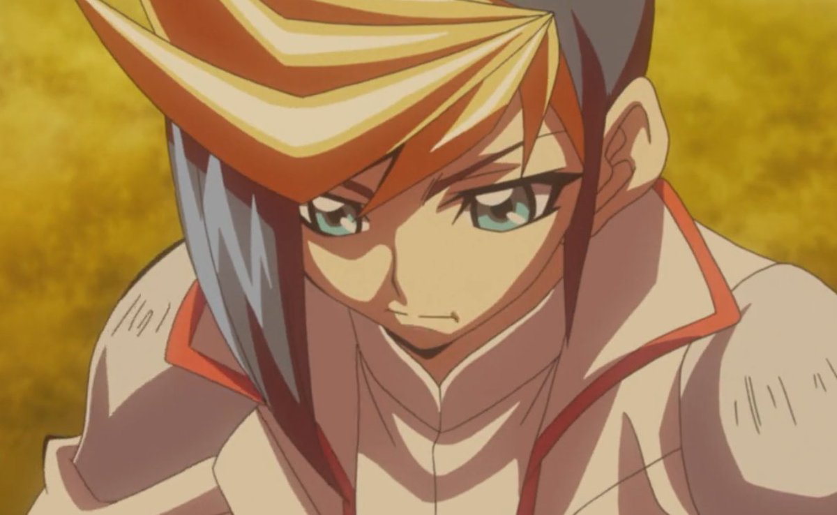 ofclearwings's tweet photo. ⠀
   dressed in his regular turbo duel outfit, with his duel disk attached on his arm, he heaves a long sigh.

   ‘ don't even know who to tell this to .. but i chose the most serious one i could think of.

   it feels like i'm hitting a dead end with my dueling. ’
⠀ https://t.co/Kzt2PolWv0