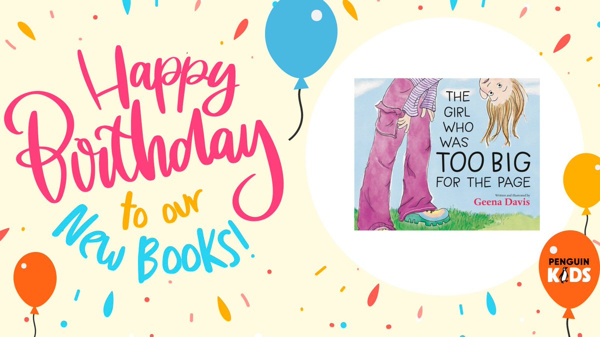 Penguin Kids (@penguinkids) on Twitter photo <a href="/francescosedita/">Francesco Sedita</a> <a href="/MaiaShibutani/">Maia Shibutani</a> <a href="/AlexShibutani/">Alex Shibutani</a> Happy #BookBirthday to The Girl Who Was Too Big for the Page by Geena Davis
A beautiful and humorous book about using your voice, taking up space, and being true to yourself. Ages 4-8.
➡️bit.ly/44xSR1J <a href="/francescosedita/">Francesco Sedita</a> <a href="/MaiaShibutani/">Maia Shibutani</a> <a href="/AlexShibutani/">Alex Shibutani</a> Happy #BookBirthday to The Girl Who Was Too Big for the Page by Geena Davis
A beautiful and humorous book about using your voice, taking up space, and being true to yourself. Ages 4-8.
➡️bit.ly/44xSR1J