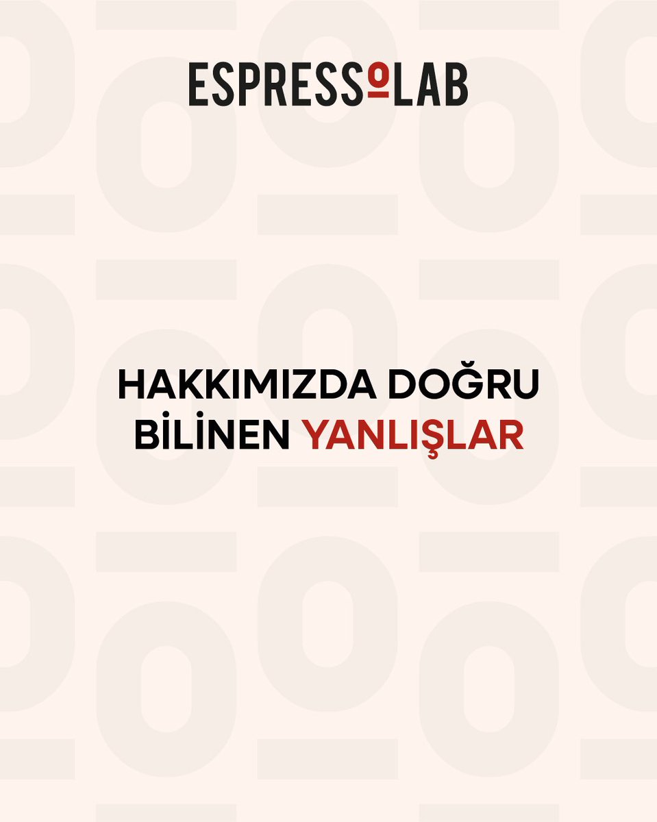 espressolabtr's tweet image. Espressolab olarak her zaman şeffaflığa ve samimiyete önem verdik. Bugüne kadar sessiz kalmamızın nedeni, hiçbir ilgimiz olmayan bir siyasi gündemin içine çekilmiş olmamızdı. Süreçte markamızla ilgili çeşitli sorulara ve yanıltıcı yorumlara şahit olduğumuz için, en doğru…