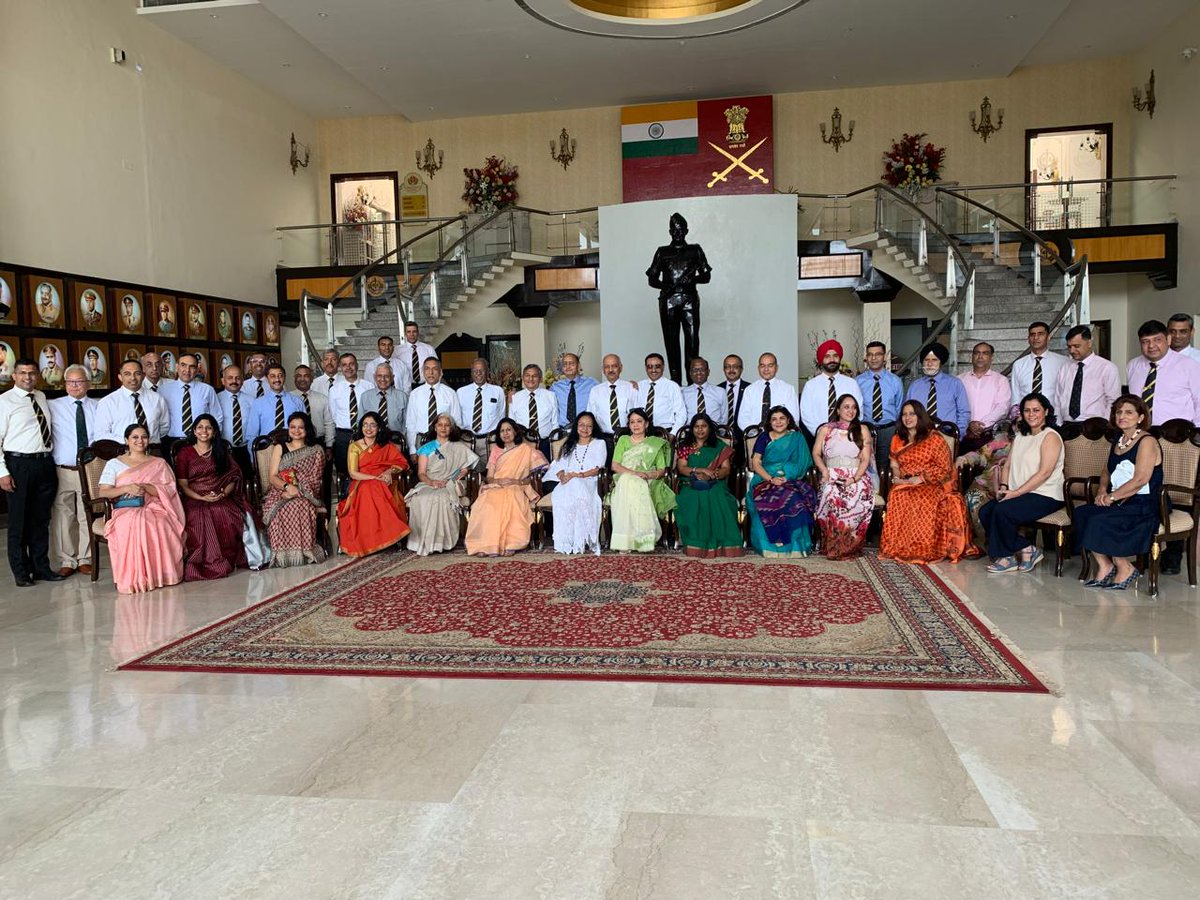 MioraSarath's tweet photo. TW-94 #MIORA
Delhi MIORA Chapter Lunch at Manekshaw Centre Delhi on 27 April 2025 wherein a total of 31 Offrs and 14 Ladies of Mech Inf Regt were present.
Col of The Mech Inf Regt and Col of The Bde of the Guards also graced the occasion. https://t.co/JUZqfoJeVl
