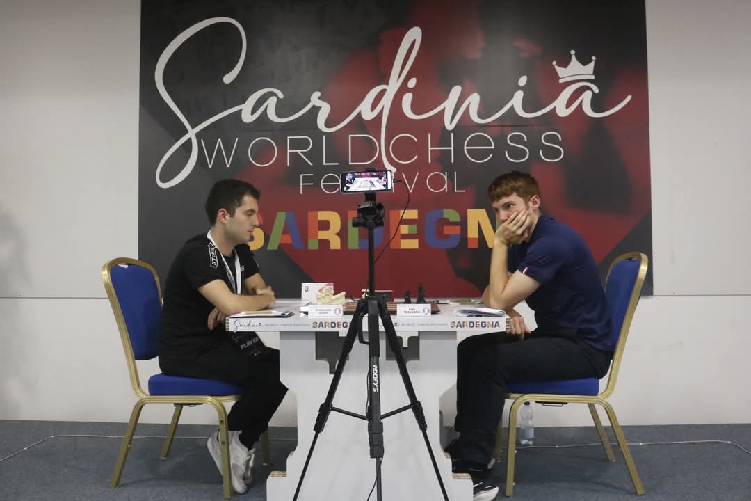 ChessBase India (@chessbaseindia) on Twitter photo Check out the Italian top seed Grandmaster Francesco Sonis' Board 2 battle against IM Loic Travadon in the UniChess YouTube channel:
youtube.com/live/MIuQ9dqjx…
Photos: <a href="/nikchess/">Niklesh Jain ♚♕♖♗♘♙</a> Check out the Italian top seed Grandmaster Francesco Sonis' Board 2 battle against IM Loic Travadon in the UniChess YouTube channel:
youtube.com/live/MIuQ9dqjx…
Photos: <a href="/nikchess/">Niklesh Jain ♚♕♖♗♘♙</a>