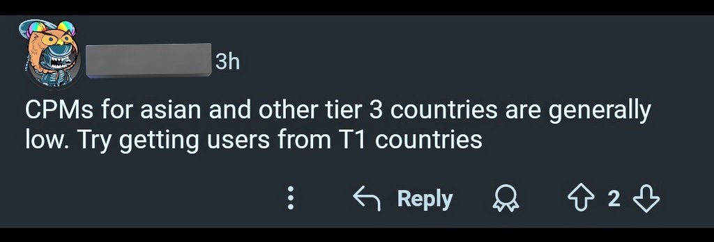 rajdotdev's tweet photo. Tier 3 countries 🙂
Guys Im reading some reddit post and got this.
Tier 3 college to suna tha ye tier 3 countries kya hai ? https://t.co/sQqbNbdcNP