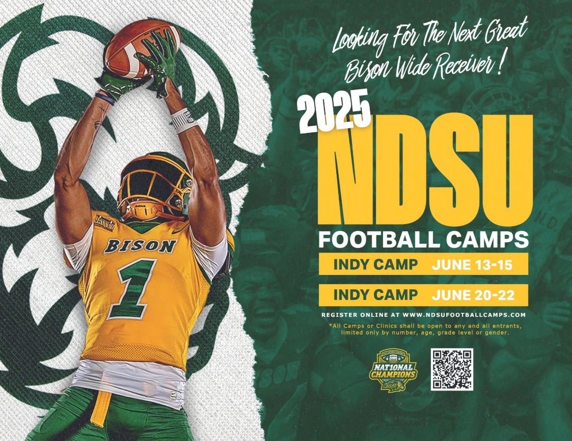 James Johnson (@johnson_james7) on Twitter photo Thanks <a href="/Coach_Key1/">KeyShawn Carpenter</a> for the invite to NDSU Camp this summer. I can't wait to get there and show what I can do!!!
<a href="/CoachDocGooden/">Doc Gooden ILLSPORTS247</a>
<a href="/_CoachHarrison/">Michael Harrison</a>
<a href="/BELancerFB/">LANCER FOOTBALL</a>
<a href="/OJW_Scouting/">PrepRedzone Oliver</a>
<a href="/EDGYTIM/">Timothy “EDGYTIM” OHalloran</a>
<a href="/AllenTrieu/">Allen Trieu</a>
<a href="/JoshHelmholdt/">Josh Helmholdt</a> Thanks <a href="/Coach_Key1/">KeyShawn Carpenter</a> for the invite to NDSU Camp this summer. I can't wait to get there and show what I can do!!!
<a href="/CoachDocGooden/">Doc Gooden ILLSPORTS247</a>
<a href="/_CoachHarrison/">Michael Harrison</a>
<a href="/BELancerFB/">LANCER FOOTBALL</a>
<a href="/OJW_Scouting/">PrepRedzone Oliver</a>
<a href="/EDGYTIM/">Timothy “EDGYTIM” OHalloran</a>
<a href="/AllenTrieu/">Allen Trieu</a>
<a href="/JoshHelmholdt/">Josh Helmholdt</a>