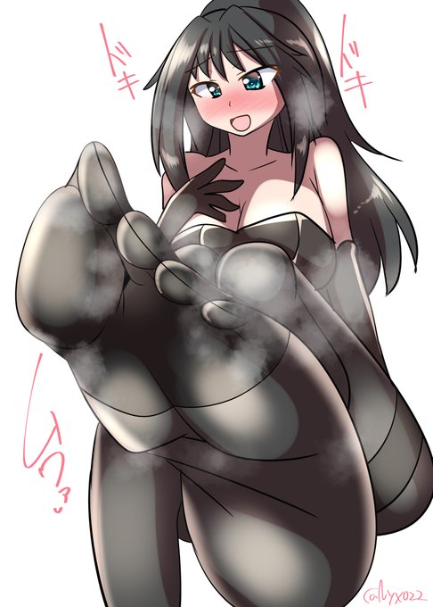 「だからぁ、私の足裏はくさくないって何度言ったらっ……今日こそは許さないから…///」
ムレムレ黒タイツ葛城さん(ˇωˇ)   
連続1880日目  
#艦これ版真剣お絵描き60分一本勝負_20250429 
#艦これ版深夜の真剣お絵描き60分一本勝負 
#10000日チャレンジ #めび環んどろ 
#葛城 