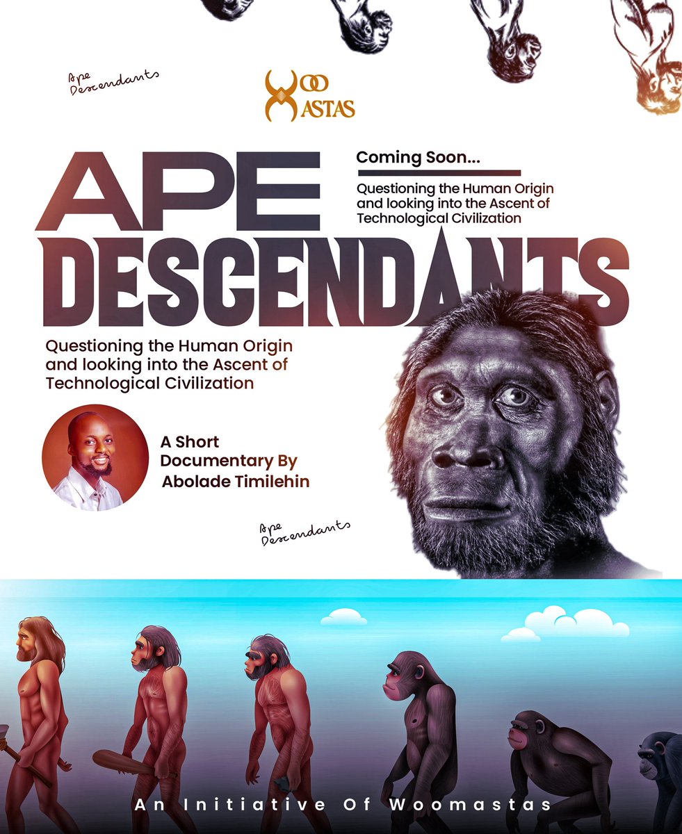 woomastas's tweet image. You think apes crafted algorithms

You think chimps sand sonatas in silicon

We are more....

We are Divine design sculpted not in an image of beast

........................... 

#HumanOriginDebate  #EvolutionVsCreation #ApeDescendantsBook #Amazon #babybonk #canada #woomastas