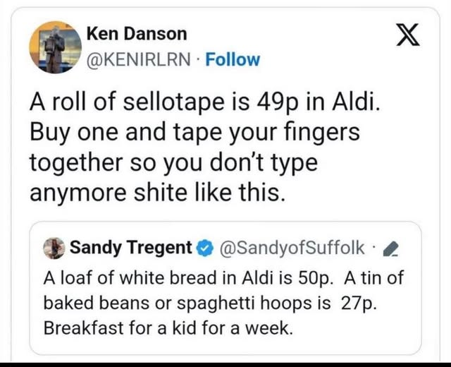 One of the best responses to date 🤣🤣🤣