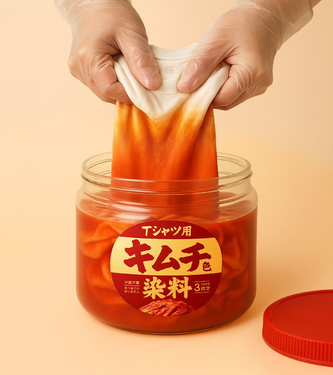 superkakamu's tweet image. キムチの染めキット