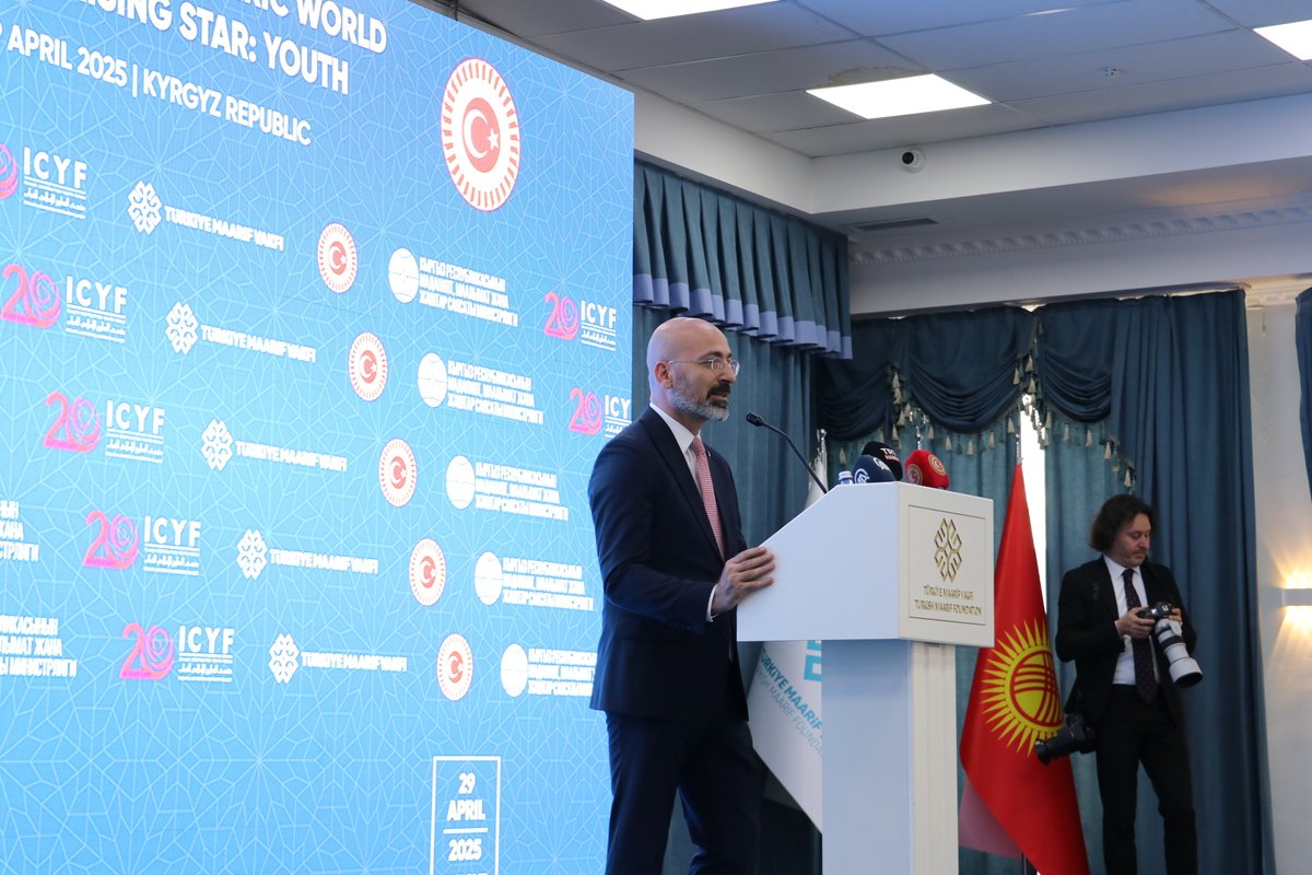 📍 Bişkek’te Türk Dünyası Gençleri Buluştu

Kırgızistan Maarif Eğitim Kompleksimiz İslam İşbirliği Gençlik Forumu (ICYF) tarafından düzenlenen “Türk Dünyasının Geleceği ve Parlayan Yıldızı: Gençler!” başlıklı uluslararası etkinliğe ev sahipliği yaptı.

📌 Programa; Vakıf