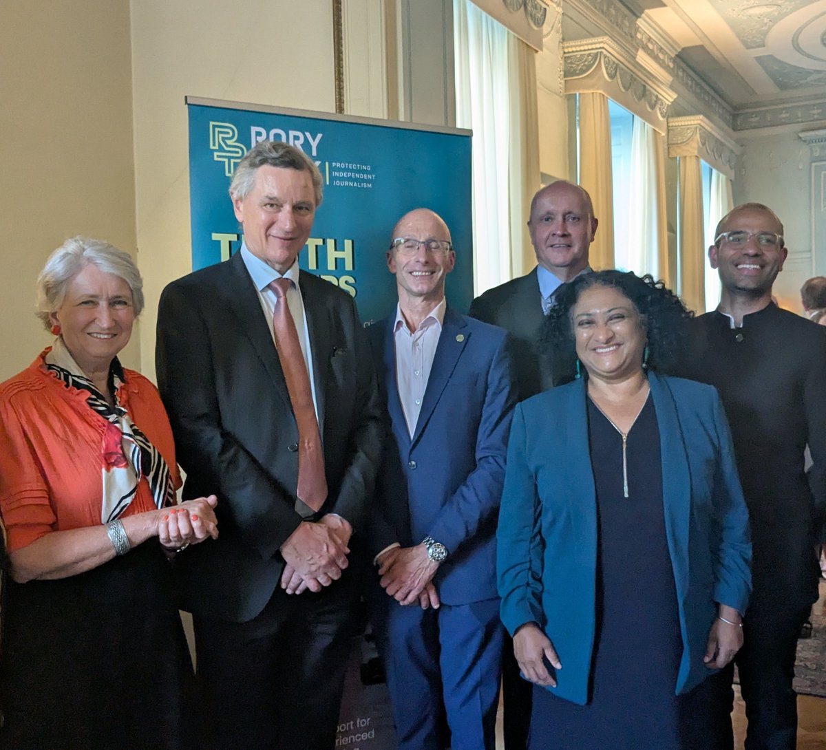 Rory Peck Trust (@rorypecktrust) on Twitter photo We were honoured to mark World Press Freedom Day 2025 with the Nordic Embassies in London yesterday.
Thank you to <a href="/NorwayinUK/">Norway in the UK</a>, <a href="/denmarkinuk/">Denmark in UK</a>, Swedish Embassy in London, <a href="/FaroesinLondon/">Representation of the Faroe Islands in London</a>, <a href="/finlandinuk/">Finnish Embassy UK</a> and <a href="/IcelandinUK/">Iceland in UK 🇮🇸</a> #journalismmatters We were honoured to mark World Press Freedom Day 2025 with the Nordic Embassies in London yesterday.
Thank you to <a href="/NorwayinUK/">Norway in the UK</a>, <a href="/denmarkinuk/">Denmark in UK</a>, Swedish Embassy in London, <a href="/FaroesinLondon/">Representation of the Faroe Islands in London</a>, <a href="/finlandinuk/">Finnish Embassy UK</a> and <a href="/IcelandinUK/">Iceland in UK 🇮🇸</a> #journalismmatters