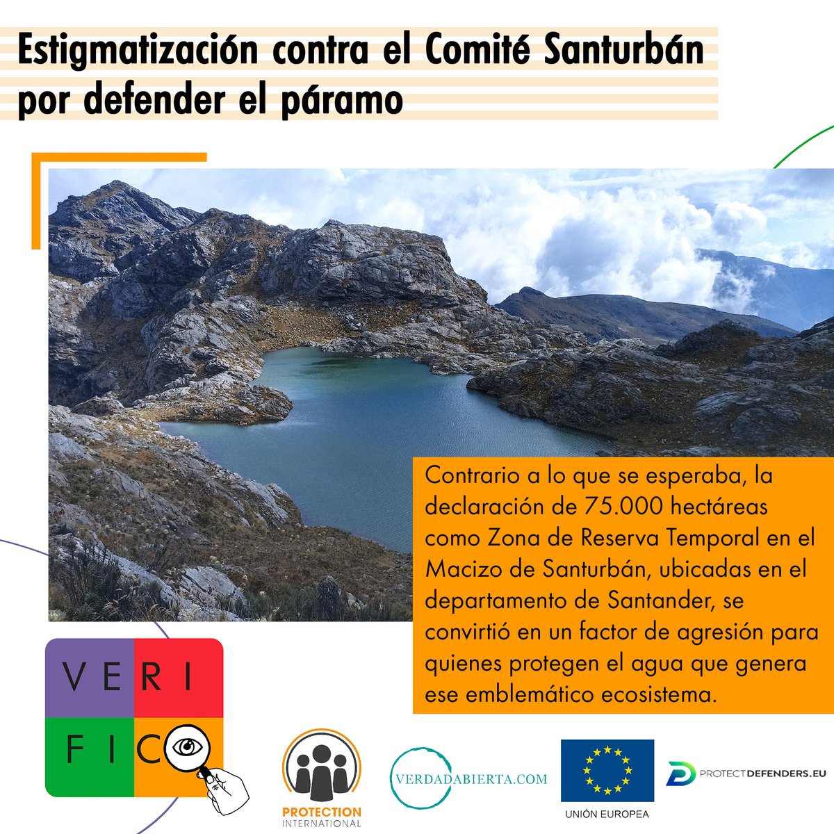 Con motivo del #DíaDelÁrbol, presentamos este análisis sobre la estigmatización que viene padeciendo desde 2010 el Comité Santurbán por proteger al emblemático páramo ubicado entre Santander y Norte de Santander. Este año la situación se agudizó. Leer en: verifico.verdadabierta.com/analisis/estig…