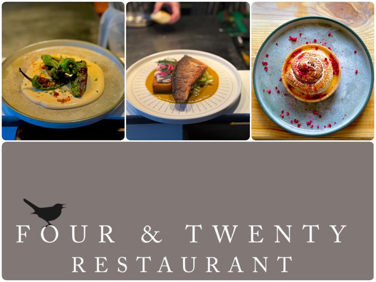 Don’t forget we have a great value  set menu available lunch, Tuesday to Saturday and dinner Tuesday to Thursday. 
So why not come and enjoy our set menu. 
2 course £28
3 Course £32

To Book, use link below 
fourandtwentypenrith.co.uk/book-a-table.h…