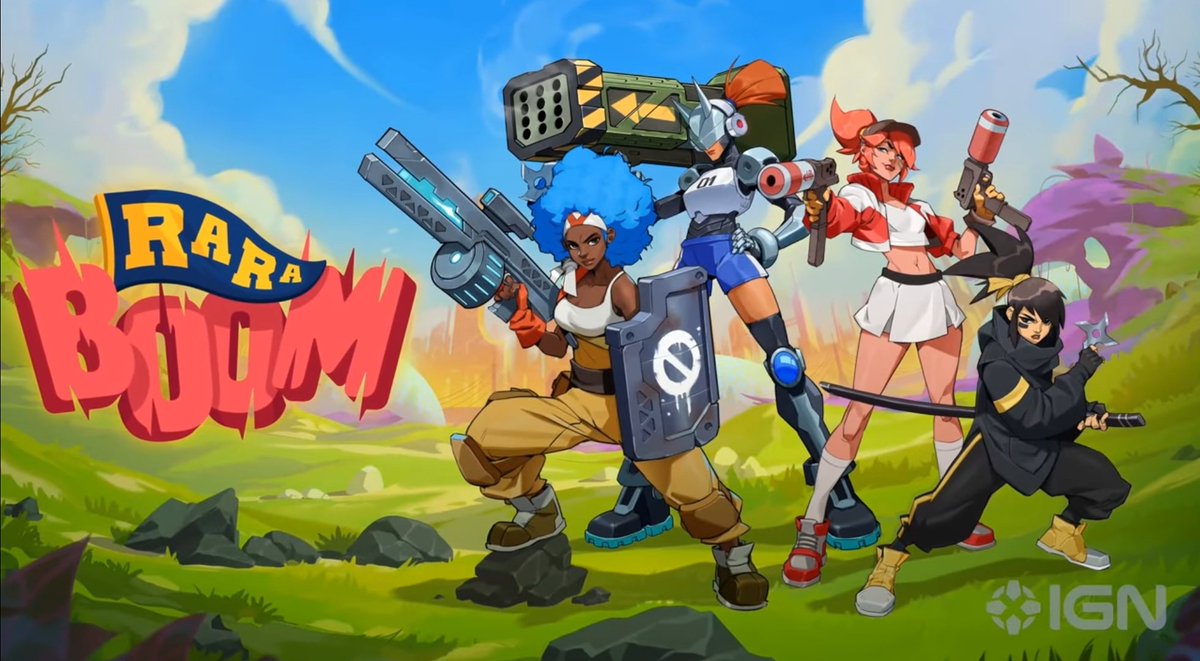 'Ra Ra Boom' launches this Summer on Xbox One/Series, PS4/5 and PC.

youtu.be/-UbL6DA5_ec?si…