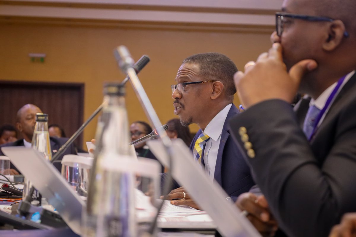 MoJCAUG's tweet photo. Uganda today hosted the inaugural East African Attorneys-General Roundtable in Kampala, bringing together AGs from the whole East African region to address shared legal challenges in regional development. The event was co-hosted with the @WorldBank. #AGRTM2025 @JLOSUganda https://t.co/gBDMudIYkG