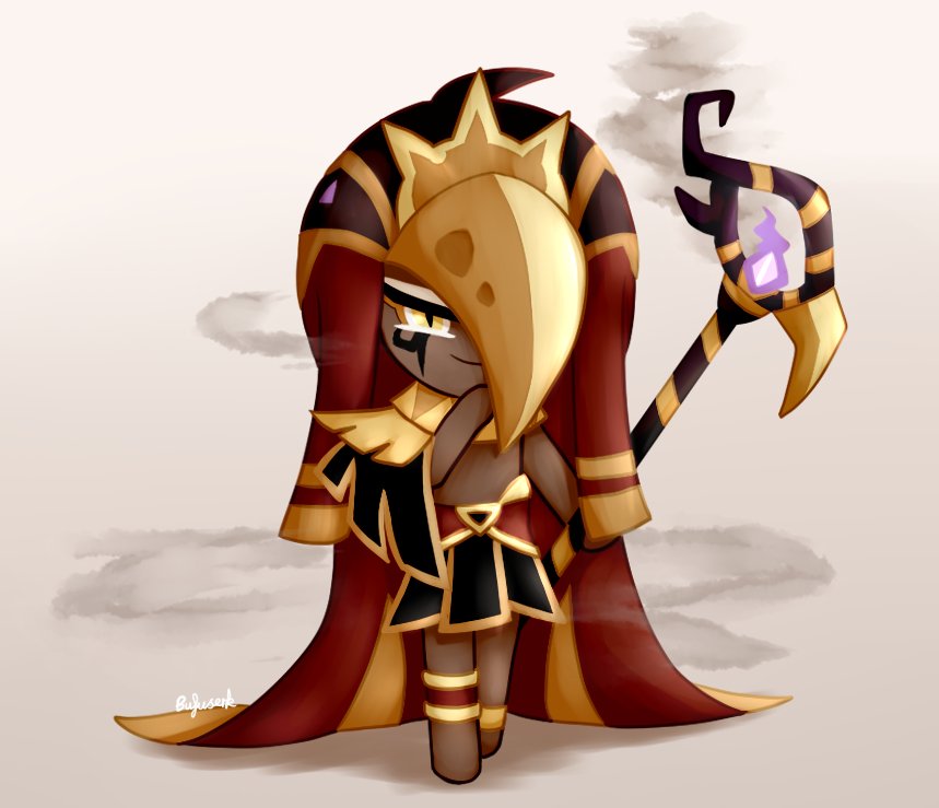 Bufuserk's tweet photo. Couldn't resist drawing Smoked Cheese Cookie ahah. Got a laptop to use now so happy I can do my preferred shading style again.

#smokedcheesecookie #cookierun #crk https://t.co/p2K4y7eZOW