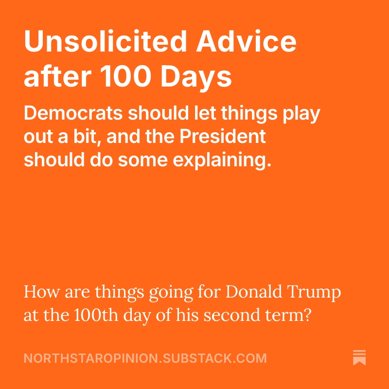 .<a href="/jonmchenry/">Jon McHenry</a> wrote about what Democrats and the President should be doing: northstaropinion.substack.com/p/unsolicited-…