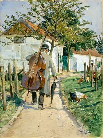 Hugo Mühlig (1854 - 1929)

Musician on the way home