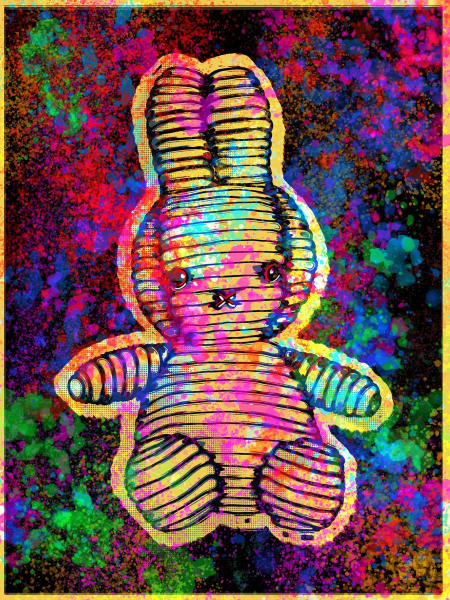 Hello Fam  &amp; THX to <a href="/exhaustedbirdy/">Saff aka exhaustedbirdy</a>  for collecting (2x) my CUDDLE BEAR!  
skurpy.com/marketplace/co… 

 #skurpy <a href="/SkurpySocial/">Skurpy</a>