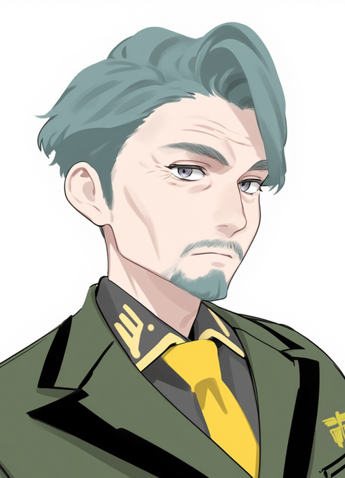 #シャリア・ブル #ガンダムシャリアさんできた 若さと老いのバランスこんなもんじゃないかな30代なら 