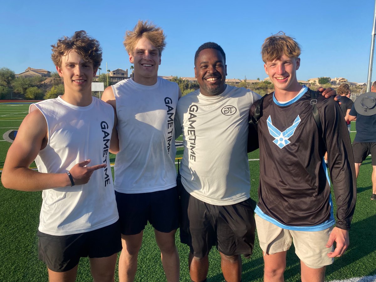 Will Barrett (@willbarrett2026) on Twitter photo Had a great time at the Gametime Combine. <a href="/GametimeRC/">Gametime Recruiting & Consulting</a> put together a blast of a camp. It felt great to get out there and compete! Excited for football already!
<a href="/GametimeRC/">Gametime Recruiting & Consulting</a> <a href="/MarcusAdams_51/">Marcus Adams</a> <a href="/coach_ksuttles/">Kyle Suttles</a> <a href="/jfederico8/">Coach Federico</a> <a href="/Coach_Sully_/">Conor Sullivan</a> <a href="/CoachJDominguez/">Jerry Dominguez</a> <a href="/Coach_silvrback/">Andrew De La Torre</a> <a href="/KelleyBeMoore/">Kelley Moore</a> Had a great time at the Gametime Combine. <a href="/GametimeRC/">Gametime Recruiting & Consulting</a> put together a blast of a camp. It felt great to get out there and compete! Excited for football already!
<a href="/GametimeRC/">Gametime Recruiting & Consulting</a> <a href="/MarcusAdams_51/">Marcus Adams</a> <a href="/coach_ksuttles/">Kyle Suttles</a> <a href="/jfederico8/">Coach Federico</a> <a href="/Coach_Sully_/">Conor Sullivan</a> <a href="/CoachJDominguez/">Jerry Dominguez</a> <a href="/Coach_silvrback/">Andrew De La Torre</a> <a href="/KelleyBeMoore/">Kelley Moore</a>