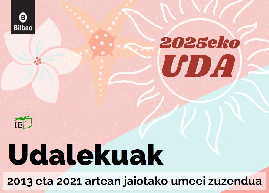 🅱👦 Bilboko Udalak aisialdi hezigarriko 2.736 plaza eskainiko ditu guztira aurtengo udan goizeko udalekutan, eguneko udalekutan eta STEAM udalekutan. 🔗labur.eus/jqmqyinx