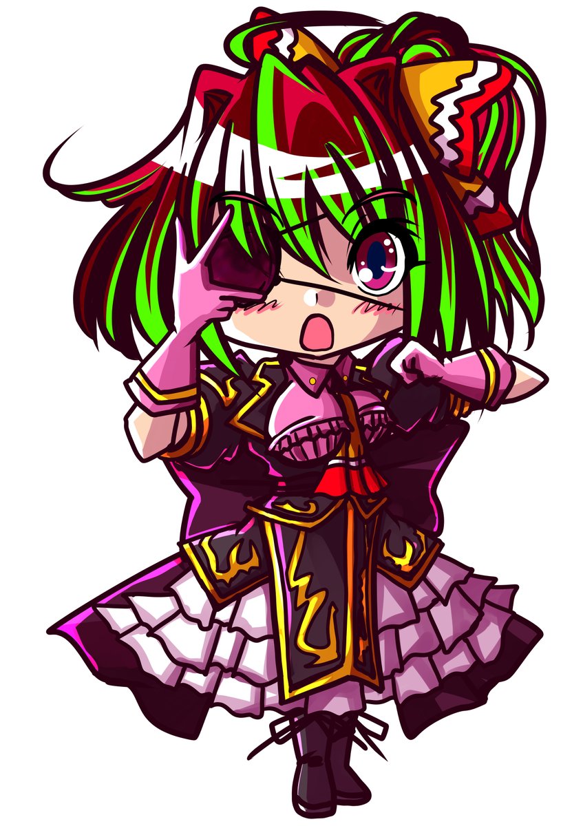 #今月描いた絵を晒そう 
#オリキャラは性癖の見本市
おはんよございまする(¦3ꇤ[▓▓] 