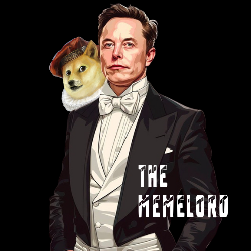 TheMemeLordOG's tweet photo. @elonmusk You've been crowned THE MEMELORD!  What do you think of this epic art? #MemeLord #Doge https://t.co/e7ak8P0y0e