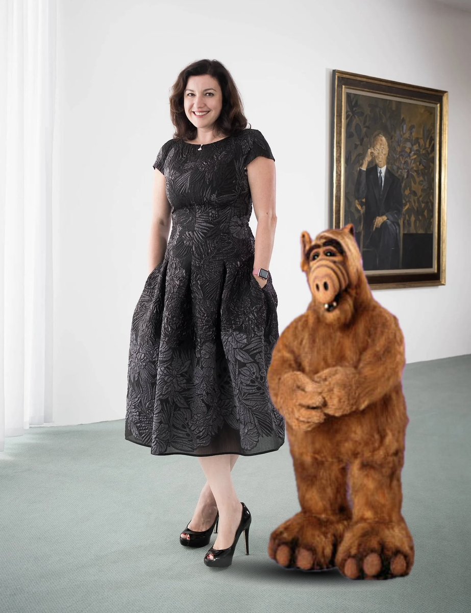 Raumfahrt-Ministerin Dorothee Bär mit Generalsekretär Gordon Shumway