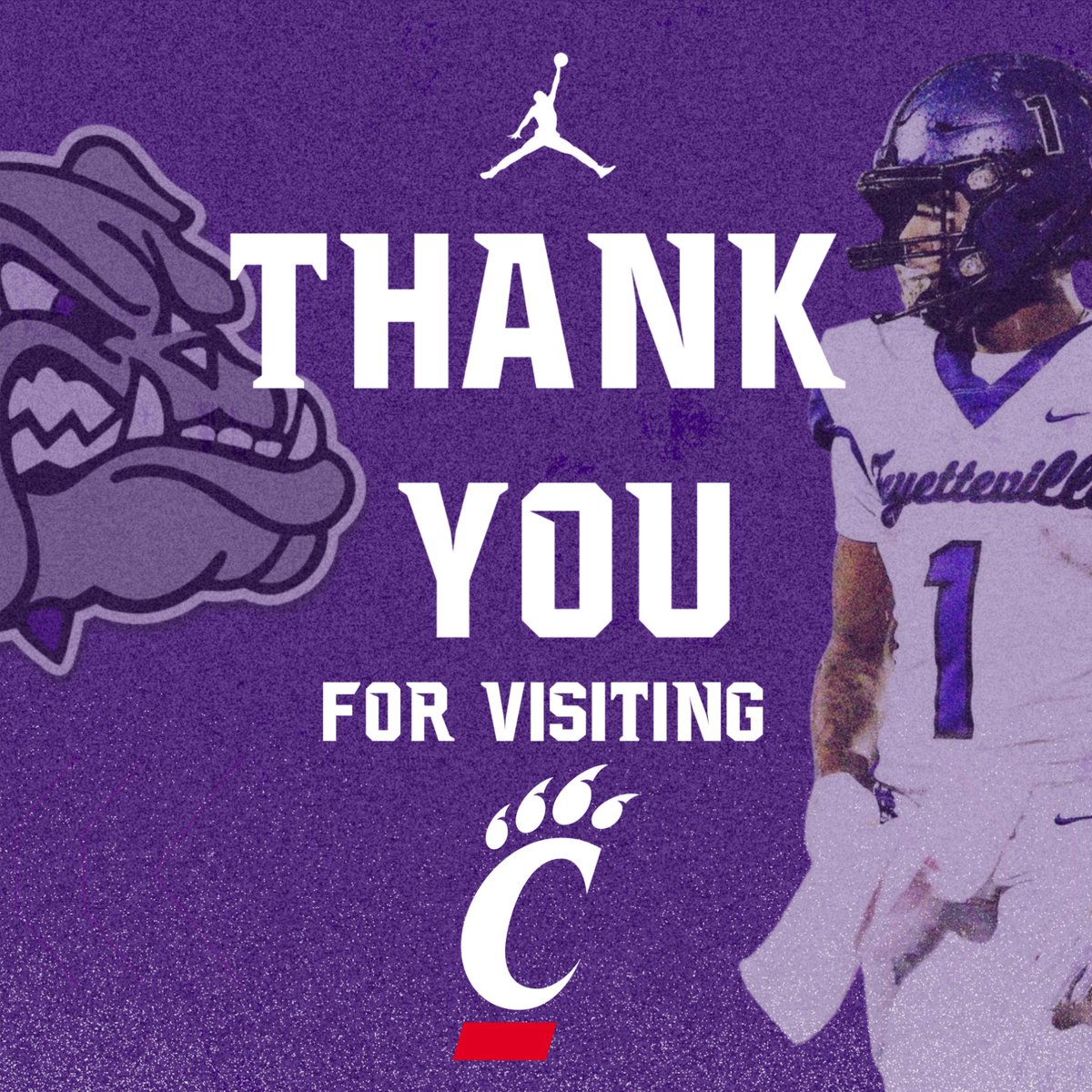 Fayetteville FBall (@faybulldogsfb) on Twitter photo Thank you <a href="/CoachB_Defense/">Adam Braithwaite</a> from <a href="/GoBearcatsFB/">Cincinnati Football</a> for coming to practice to check out our guys! Thank you <a href="/CoachB_Defense/">Adam Braithwaite</a> from <a href="/GoBearcatsFB/">Cincinnati Football</a> for coming to practice to check out our guys!