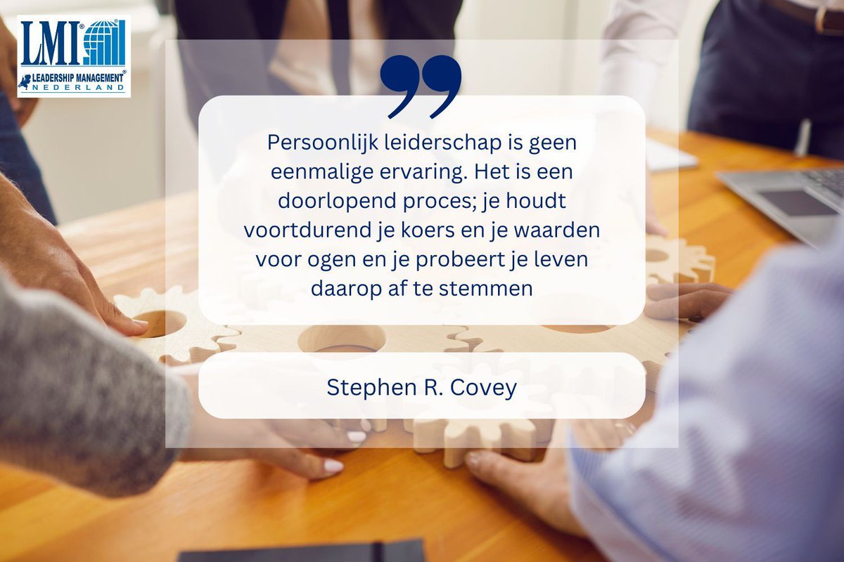 EvertLassche's tweet photo. Persoonlijk leiderschap gaat over jezelf aansturen en doelen realiseren door je eigen kwaliteiten en talenten volledig te gebruiken. Persoonlijk leiderschap ontwikkel jij door je persoonlijke drive, sterke punten en valkuilen te ontdekken. https://t.co/ieucl1gTdI