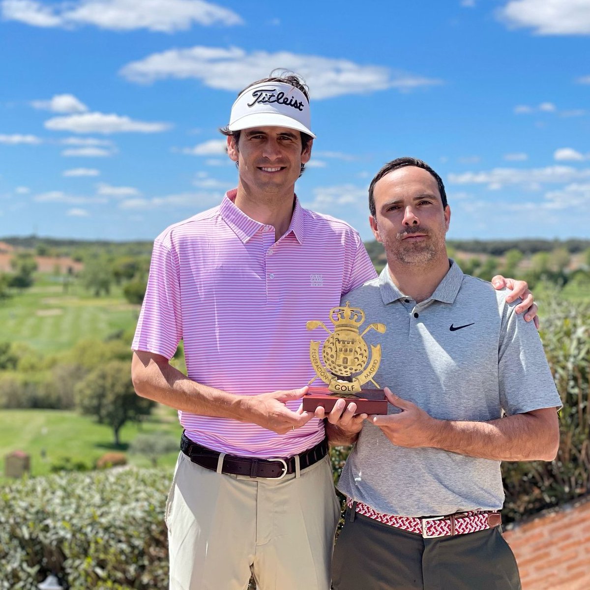 💪 ¡Enhorabuena a @jsalama51 y <a href="/yetpit/">Pedro Oriol</a>  , campeones ayer en la emocionante primera prueba de dobles del Circuito de Madrid de Profesionales celebrada en Montealvar ! 🏆

🏌️‍♂️ ¡Qué gran inicio de temporada!

#CircuitoMadridProfesionales #Golf #Madrid #Campeones