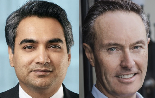 ESReport's tweet image. CIP sells 50% stake in 500MW UK BESS to AXA - click here: hubs.la/Q03kfyGb0
Pictured: Nischal Agarwal (CIP) & Mark Gilligan (AXA IM Alts)
#energystorage #batterystorage #uk #acquisitions