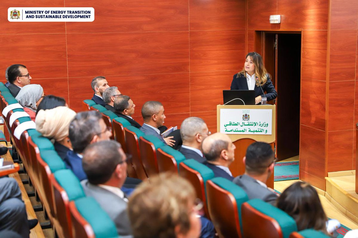 MTEDDMAROC's tweet image. Dr. @LeilaBenali_, Minister of Energy Transition and Sustainable Development, chaired, today in Rabat, the annual conference to present the results of the national report on the monitoring of the quality of bathing water 
@HachlafZ 
#Morocco #MoroccanBeaches #BathingWater