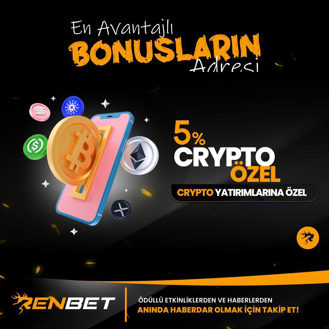 RenBetsocial's tweet photo. 🏦 Kripto ile yatırım yap, ayrıcalıktan yararlan!

🫰%5 daha fazla avantaj kazan! 

🔗 Hepsi ve daha fazlası Güncel girişte!

🌐https://t.co/s5Dny7SlgA https://t.co/j4bUmMhWK8