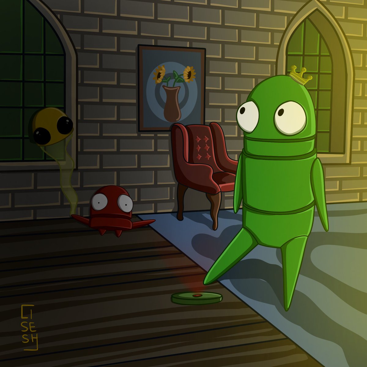 liseshvt's tweet photo. R.E.P.O. game fanart!
Just opened a new VGEN commission about the game! 
Link below! A tribute to @semiworkstudios
🙈🐍🖤
#repo #repogame #repoart #fanart #repofanart #semibot #semibots #VGenComm #VGenOpen https://t.co/JR4wHmZx8J