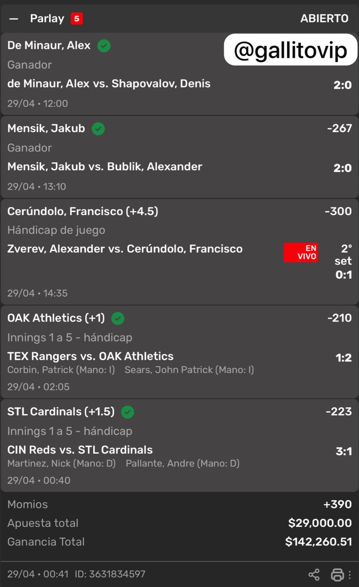 Gallito🐓(Apuestas) tweet media