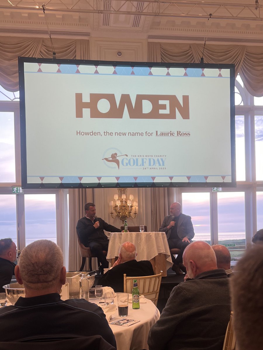 Howden (formerly Laurie Ross) (@laurierossins) on Twitter photo ⛳️☀️The sun was shining yesterday at <a href="/krisboydcharity/">The Kris Boyd Charity</a> Annual Golf Day.
The charity continues to do incredible work to promote & support Mental Health.
Thanks to our guests & team captains, Kris Boyd & Tim Sherwood 🏌️♂️ ⛳️☀️The sun was shining yesterday at <a href="/krisboydcharity/">The Kris Boyd Charity</a> Annual Golf Day.
The charity continues to do incredible work to promote & support Mental Health.
Thanks to our guests & team captains, Kris Boyd & Tim Sherwood 🏌️♂️