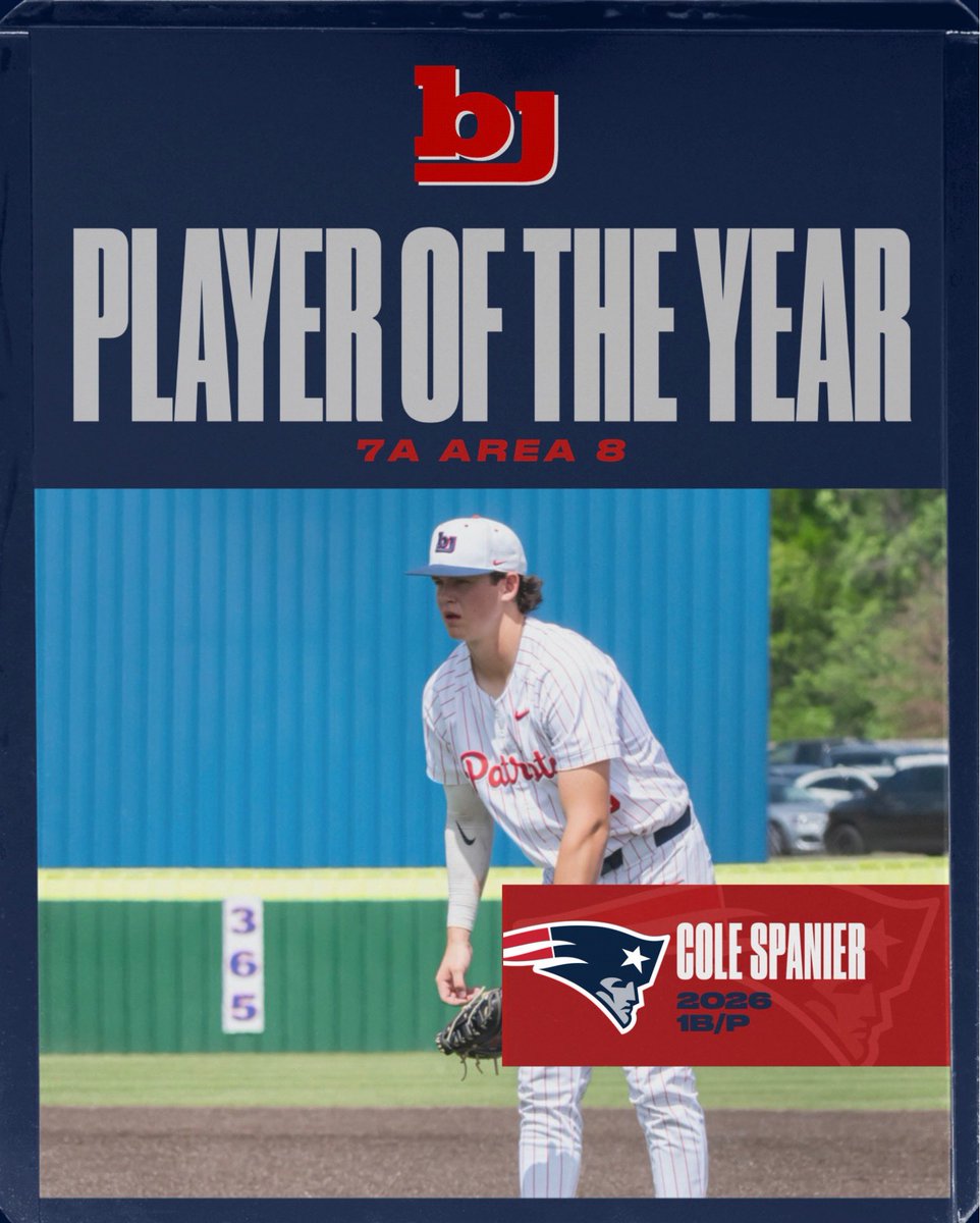 Congrats to <a href="/ColeSpanier/">Cole Spanier</a> on being named Area 8 Player of the Year!
