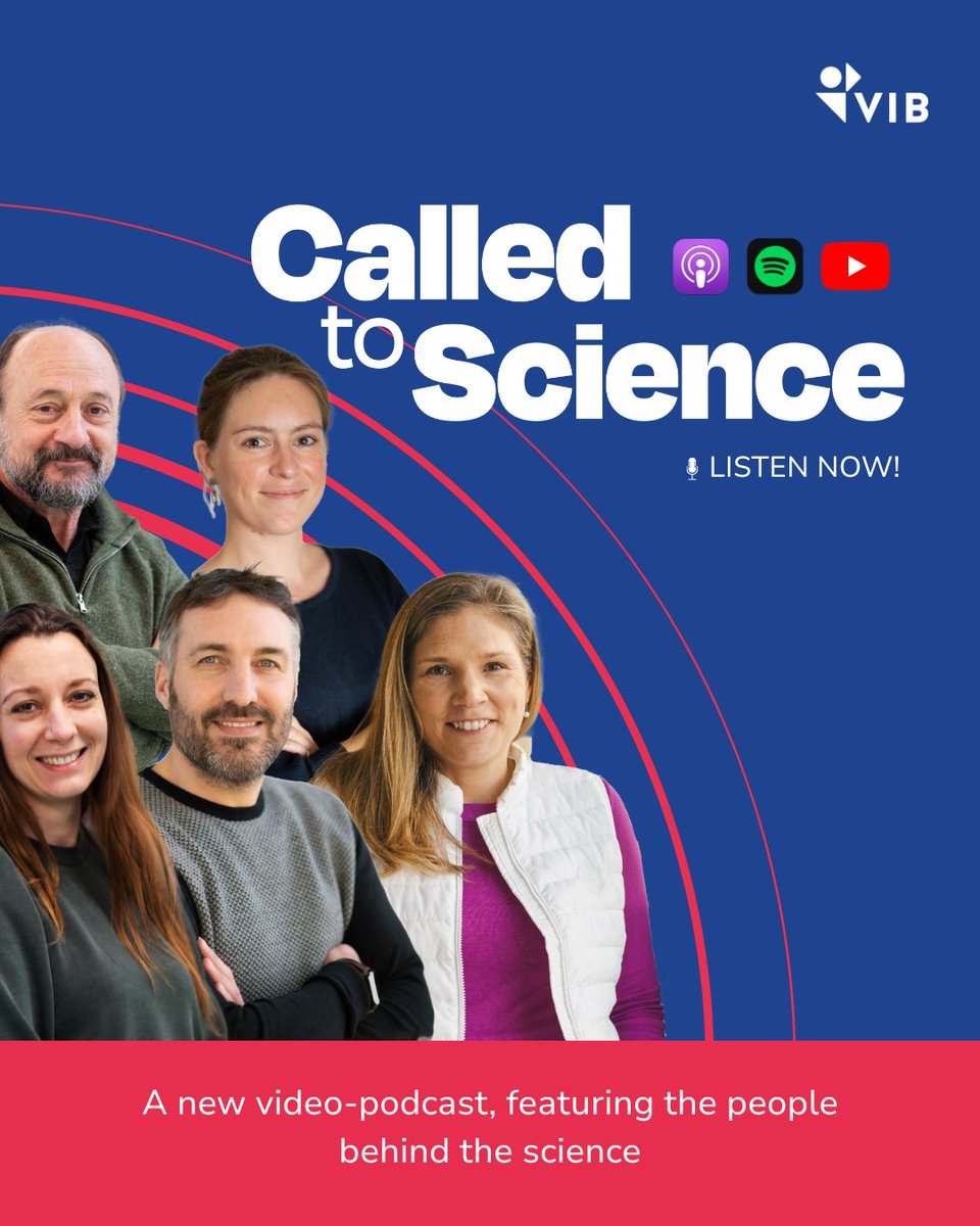 🎧 𝐂𝐚𝐥𝐥𝐞𝐝 𝐭𝐨 𝐒𝐜𝐢𝐞𝐧𝐜𝐞 𝐢𝐬 𝐡𝐞𝐫𝐞!

What drives scientists? What keeps them going?
Real stories. Real science.

🎙️ Now streaming on Spotify, Apple &amp; YouTube.

#CalledToScience #BehindTheScience #ItsScientific