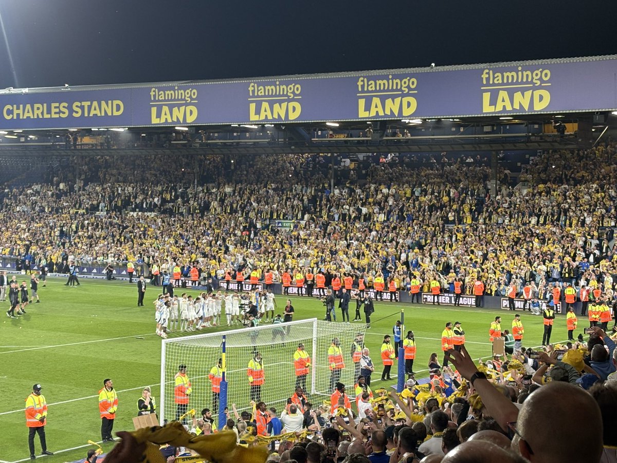 The atmosphere and jubilant scenes will live on in the memory, but what a performance by this lot, a team that peaked when the pressure and scrutiny was through the roof. Tremendous achievement 🙌