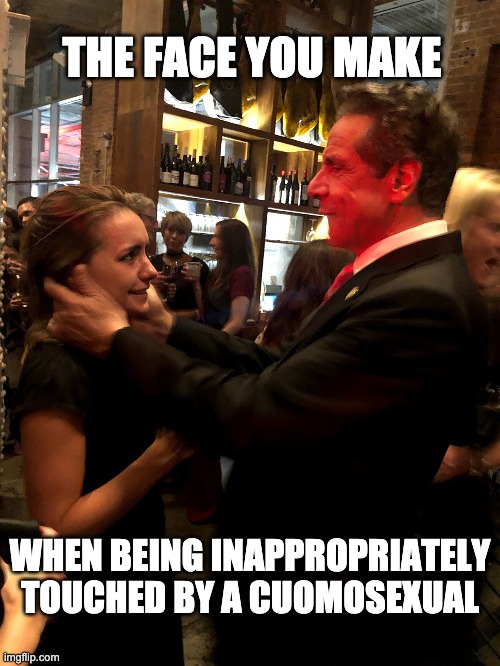 breakingdylan's tweet photo. @andrewcuomo You are a #SerialSexualPredator https://t.co/4SRnKzr5T1