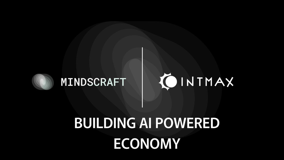 Mindscraft (@mindscraftai) on Twitter photo 1/ What if ChatGPT could hold a wallet, pay freelancers, and run a business without you?
That’s the world we’re building.
Here’s why we’re integrating <a href="/intmaxIO/">INTMAX main</a> into MindsCraft — the AI agent creation & monetization platform 🧠⚙️👇 1/ What if ChatGPT could hold a wallet, pay freelancers, and run a business without you?
That’s the world we’re building.
Here’s why we’re integrating <a href="/intmaxIO/">INTMAX main</a> into MindsCraft — the AI agent creation & monetization platform 🧠⚙️👇