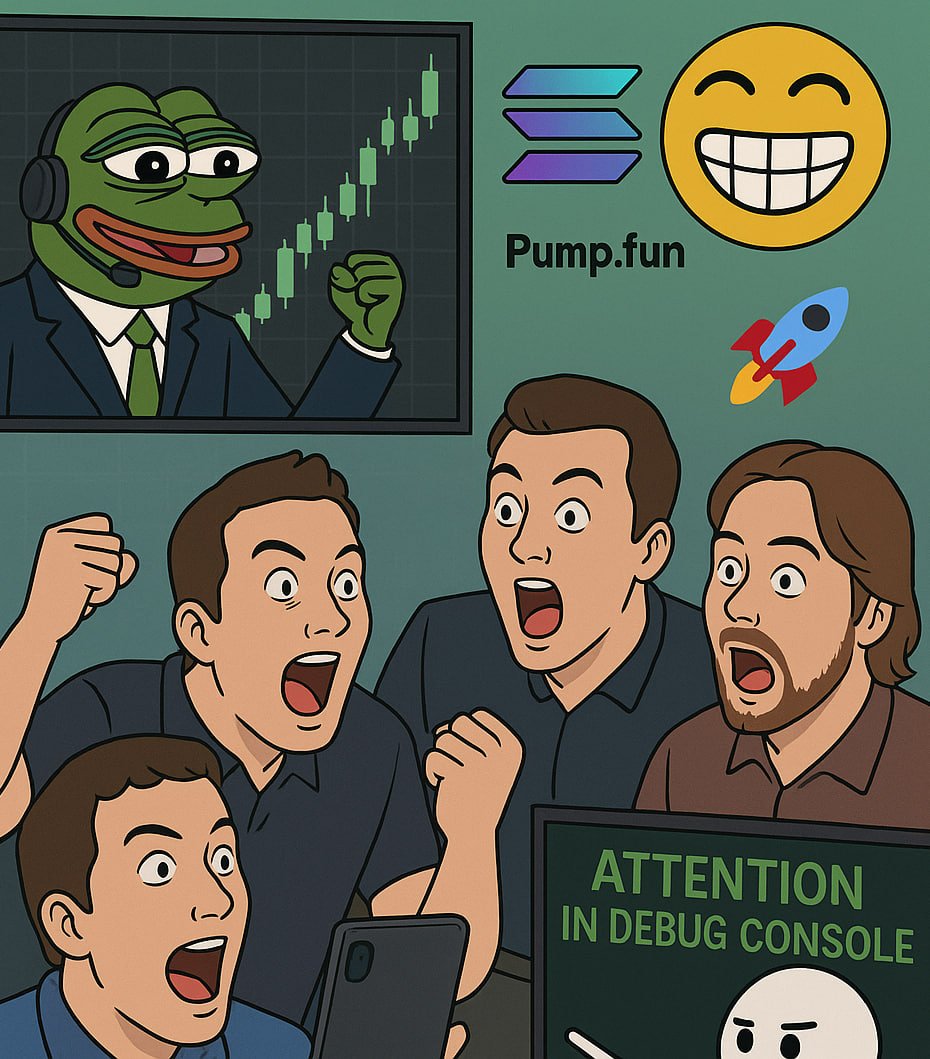 sanchezzzr1ck's tweet photo. When found that memecoin in trenches - To the moon 
#Solana #Crypto #MemeCoin #CryptoHumor https://t.co/4hMqDTJ1En