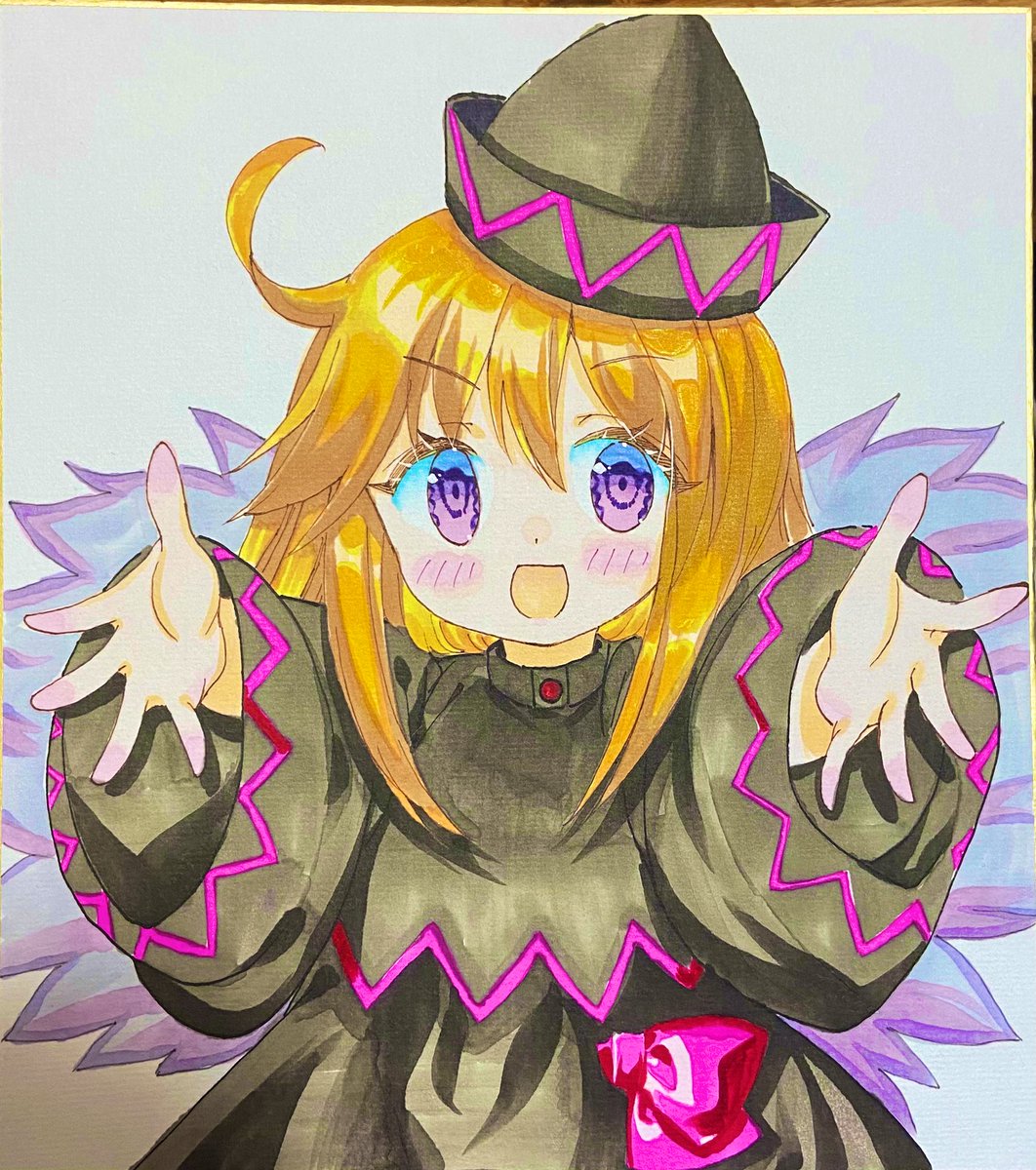 リリーホワイト 「色紙こんな感じになってきた花映塚20周年おめでとう感ということで… 」|aaaaam0のイラスト