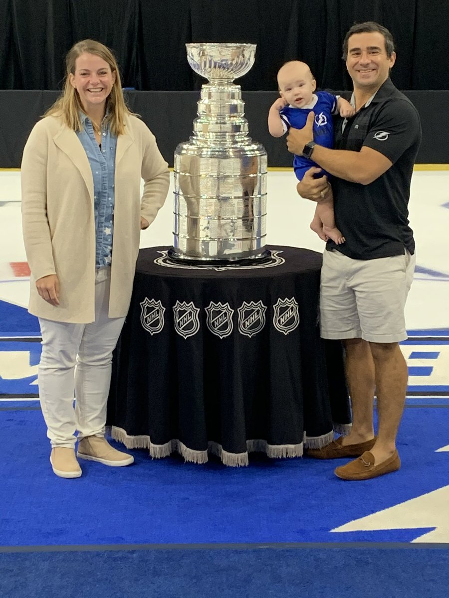 Appreciate the <a href="/FlaPanthers/">x - Florida Panthers</a> stopping by today. But Lord Stanley belongs in Tampa <a href="/TBLightning/">Tampa Bay Lightning</a>! Go Bolts! #FlaPol