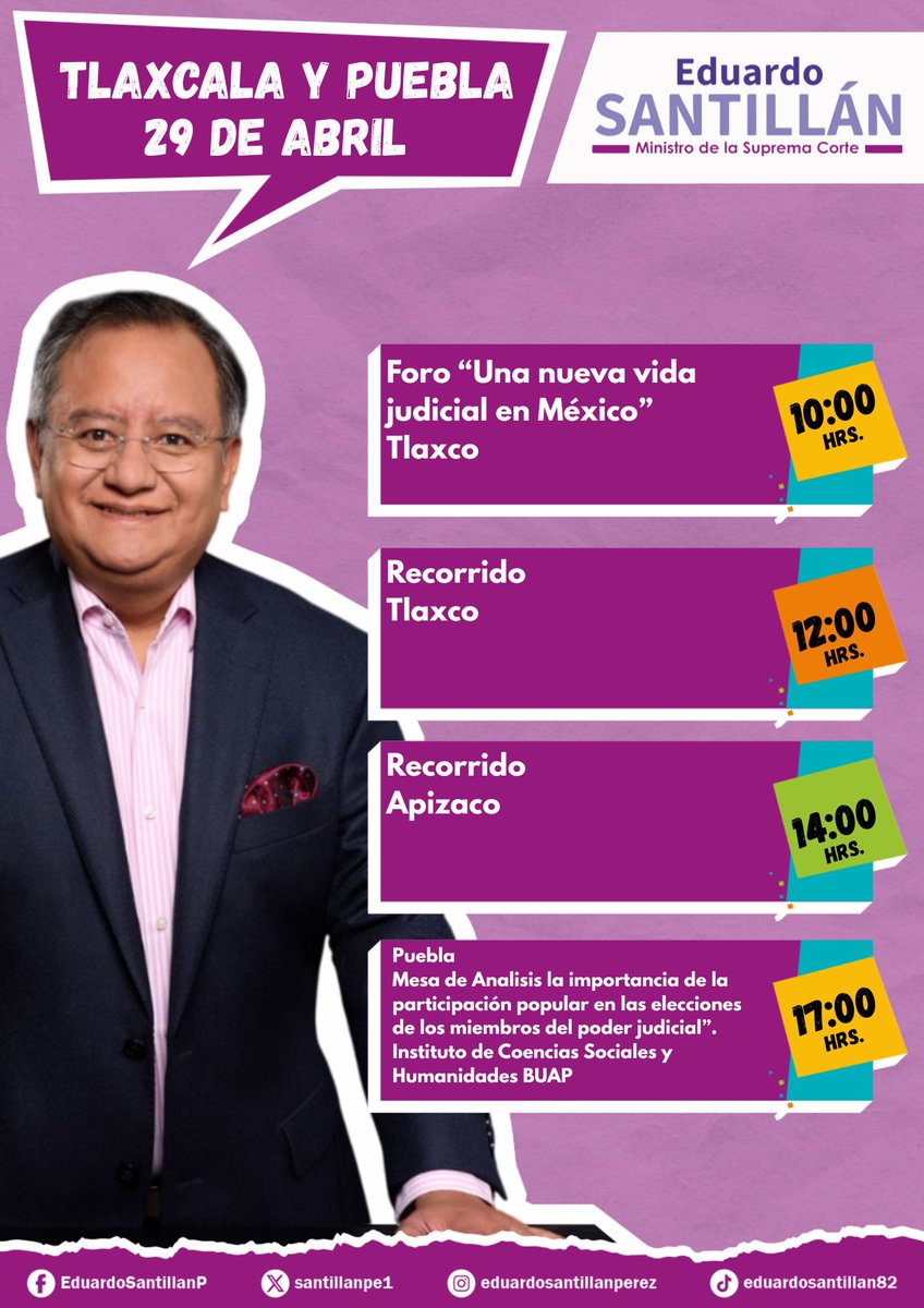 Acompáñame hoy en Tlaxcala y Puebla