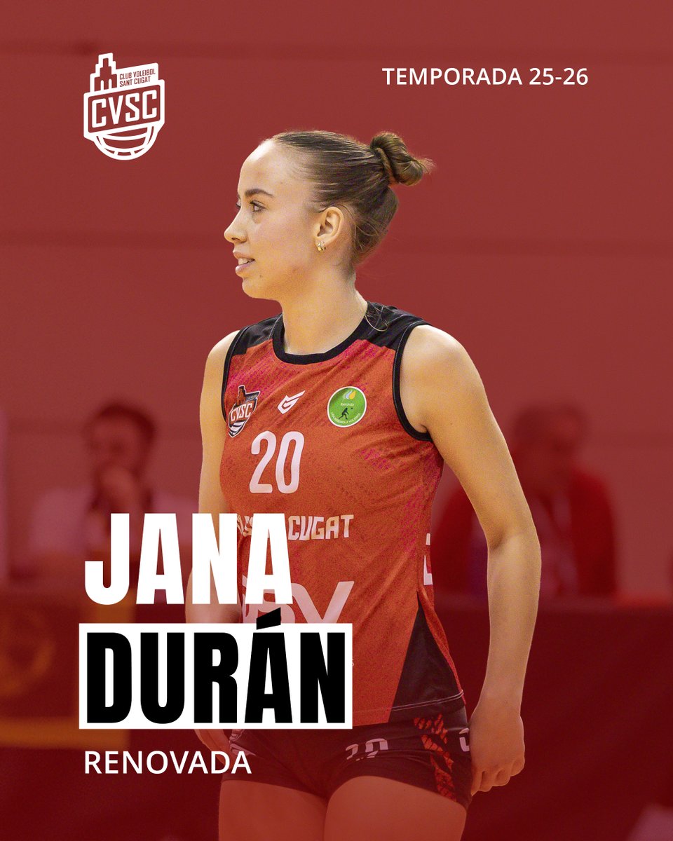 Jana Durán continuarà al primer equip aquesta temporada!

Amb molt de talent i una gran projecció, Jana seguirà aportant al primer equip. Compromesa i amb ganes de continuar creixent dins del grup, encararà una nova temporada al màxim nivell 🔴⚫