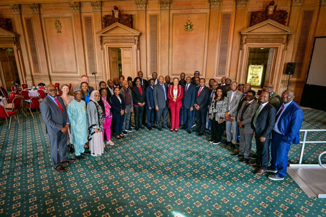 The delegation of the Committee of Vice-Chancellors of Nigerian Universities (CVCNU) at the  @UnivLeeds and <a href="/LeedsTrinity/">Leeds Trinity University</a>, hosted by the Lord Mayor, <a href="/LordMayorLeeds/">Lord Mayor of Leeds 2025-26</a>.

#CVCNU #NigerianUniversities #HigherEducation #LeedsVisit #InternationalCollaboration #AcademicExchange