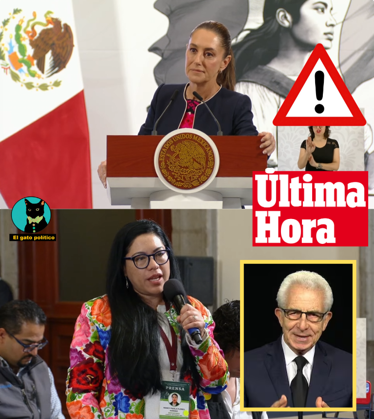 elgatopolitico_'s tweet photo. 🔴🔴¡Atención!
Nancy Flores exhibe en la mañanera los vínculos de la familia de Ernesto Zedillo con "El Cártel de las metanfetaminas".  Así también informa, tras una investigación, que el Banco de México le da un cheque mensual por más de 140 mil pesos al expresidente del PRI.
Ante denuncia, la presidenta ordena al Banco de México informar por qué Zedillo tiene una pensión vitalicia: 

"No sabía, qué bien que nos informas. A ver el Banco de México que nos informe de la pensión vitalicia de quien trabajaba en una empresa que benefició él mismo", ordenó la presidenta.
#MañaneraDelPueblo 📛📛
