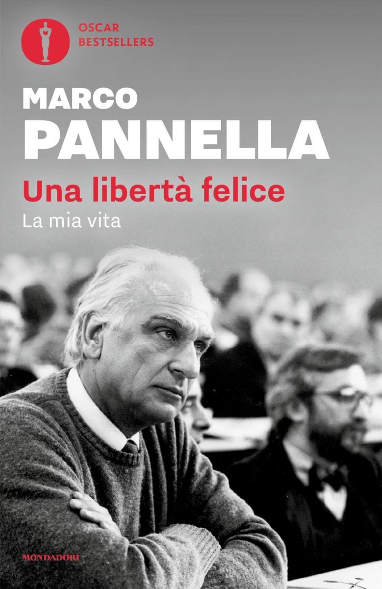 MarcoPannella's tweet photo. Oggi torna in libreria #UnaLibertàFelice con la seconda edizione di @Mondadori. Gli ultimi mesi di vita di #MarcoPannella, raccontati con @Matteo_Angioli, vissuti con la grazia e la forza di chi ha creduto nella nonviolenza, nella libertà, nell’amore per la ricerca della verità. https://t.co/g4I0bwUgiA